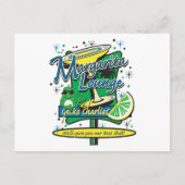 Margarita-Cocktail-Lounge Postkarte (Vorderseite)