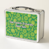 Margarita Cocktail Metall Lunch Box (Rückseite)