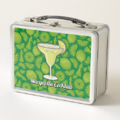 Margarita Cocktail Metall Lunch Box (Vorderseite)