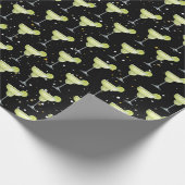 Margarita-Cocktail-Muster Geschenkpapier (Ecke)