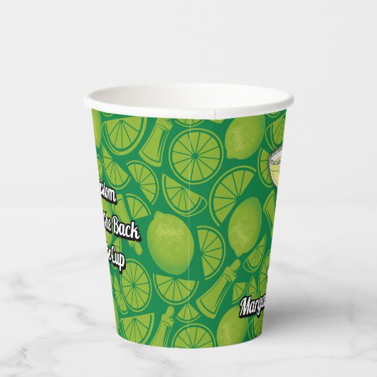 Margarita Cocktail Papier Cups Pappbecher (Rechts)