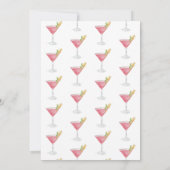 Margarita Cocktail Party Einladung (Rückseite)