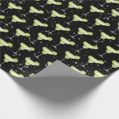 Margarita Cocktail Pattern Geschenkpapier (Ecke)