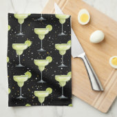 Margarita Cocktail Pattern Geschirrtuch (Viertel Falte)