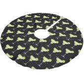 Margarita Cocktail Pattern Polyester Weihnachtsbaumdecke (Schrägansicht)