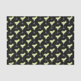 Margarita Cocktail Pattern Seidenpapier