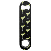 Margarita Cocktail Pattern Speed Flaschenöffner (Vorderseite)