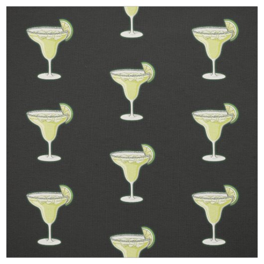 Margarita Cocktail Pattern Stoff (Muster)