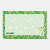 Margarita Cocktail Post-it Klebezettel (Vorderseite)