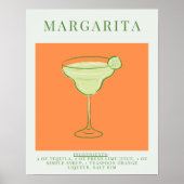 Margarita Cocktail Poster (Vorne)