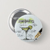 Margarita Cocktail Rezept Button (Vorne & Hinten)