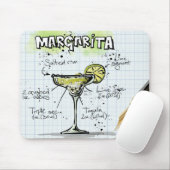 Margarita Cocktail Rezept Mousepad (Mit Mouse)