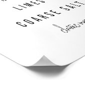 Margarita Cocktail Rezept Poster (Ecke)