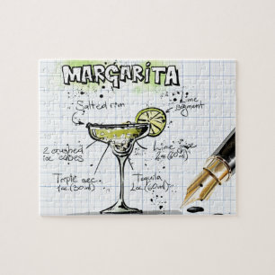 Margarita Cocktail Rezept Puzzle