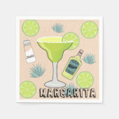 Margarita Cocktail Serviette (Vorderseite)