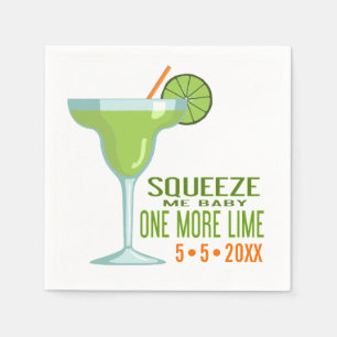 Margarita Cocktail   Squeeze Me Baby noch Limon Serviette