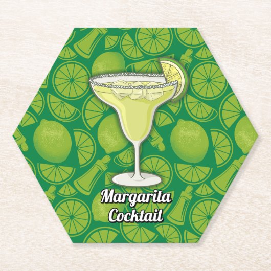 Margarita Cocktail Untersetzer (Vorderseite)