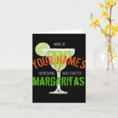 Margarita D T Shirt Karte (Gelbe Blume)