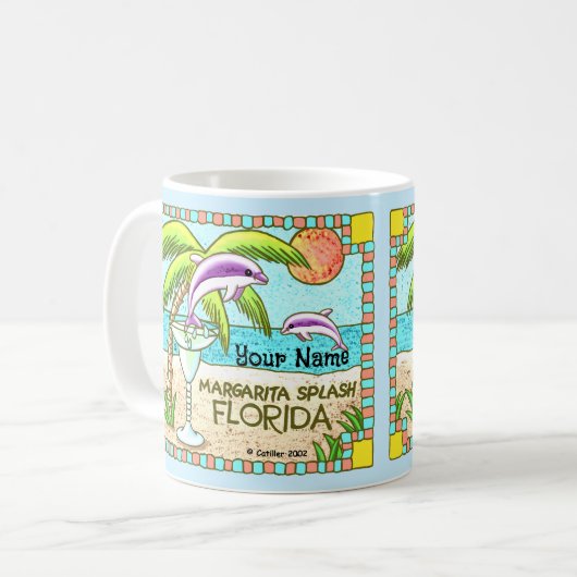Margarita Dolphin Tasse (Vorderseite Links)