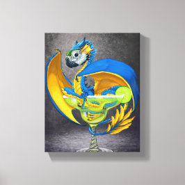 Margarita Dragon 8x10 Canvas Print Leinwanddruck