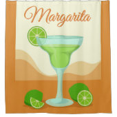 "Margarita" Duschvorhang (Vorderseite)