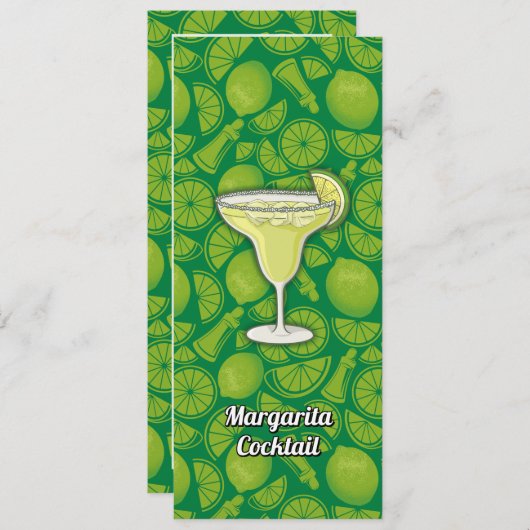 Margarita Einladung (Vorne/Hinten)