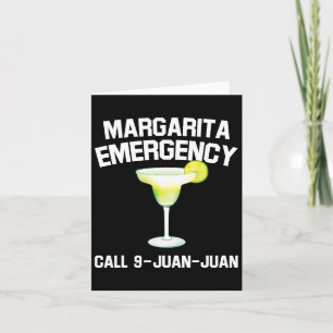 Margarita Emergency Mexican Fiesta Funny Cinco De Karte