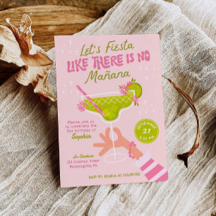 Margarita Fiesta Adult Birthday Party Einladung