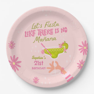Margarita Fiesta Adult Birthday Party Paper Teller