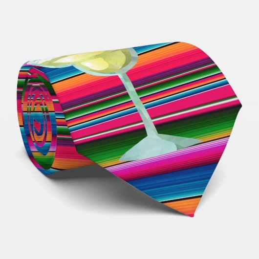 Margarita Fiesta mexikanische Decke farbenfroh Krawatte (Gerollt)