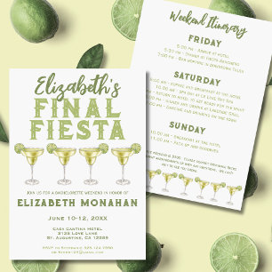 Margarita Final Fiesta Bachelorette Einladung