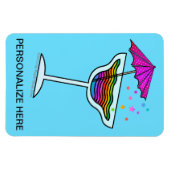 MARGARITA FLEXIBLE MAGNETS MAGNET (Horizontal)