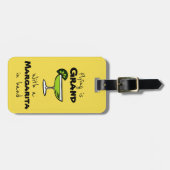 Margarita-Gepäckanhänger Gepäckanhänger (Vorderseite horizontal)