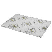 Margarita-Getränk-Rezept-Entwurf Schneidebrett (Ecke)