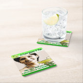 Margarita-Getränk-Untersetzer Rechteckiger Pappuntersetzer (Vor Ort)