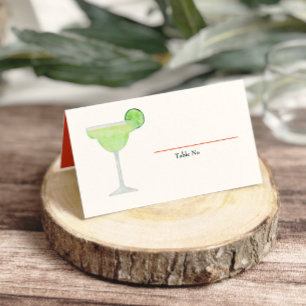 Margarita-Glas, Tequila- und Taco-Fiesta Platzkarte