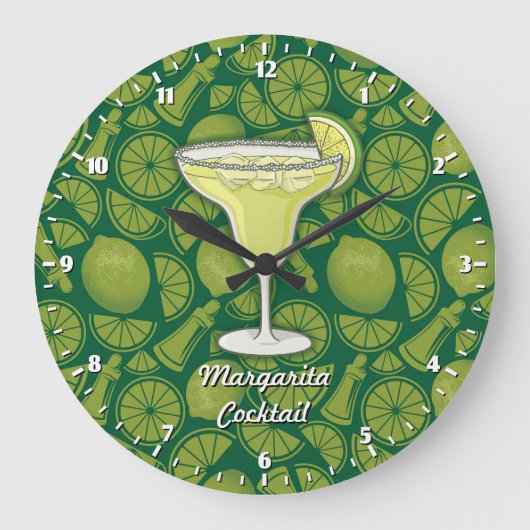 Margarita Große Wanduhr (Vorderseite)