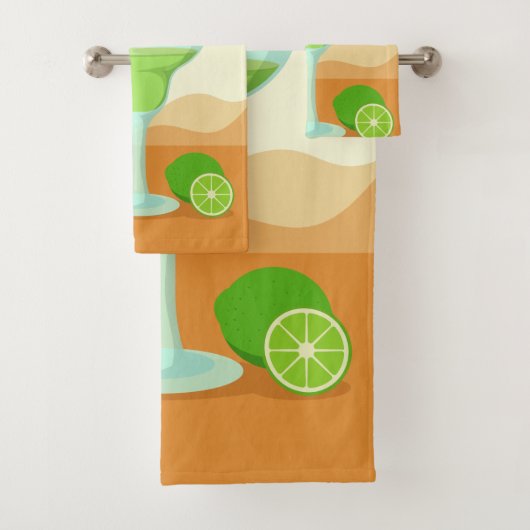 "Margarita" individuelle Name Handtuchhandtuch Set (Insitu)