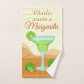 "Margarita" individuelle Name Handtuchhandtuch Set (Handtuch)