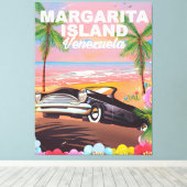 Margarita Island - Venezuela Reiseplakat Leinwanddruck (Insitu (Holzboden))