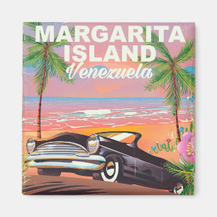 Margarita Island - Venezuela Reiseplakat Magnet
