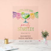 Margarita Lassen Sie uns dieses Party starten Acrylschild (Hochzeit)