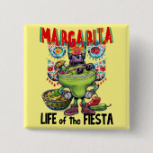 Margarita Leben der Fiesta, Cinco de Drinko Button (Vorderseite)