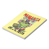 Margarita, Leben des Party, Mexiko Cocktail Notizblock (Rotiert)