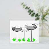 Margarita Liebhaber von Limes T - Shirt und Gesche Postkarte (Stehend Vorderseite)