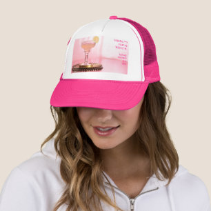Margarita & Limon Pink Bachelorette Weekend Bridal Truckerkappe