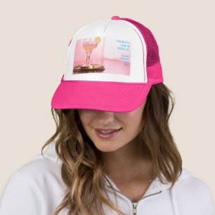 Margarita & Limon Pink Bridal/Junggeselinnen-Absch Truckerkappe