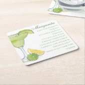 Margarita Locarno Rechteckiger Pappuntersetzer (angewinkelt)