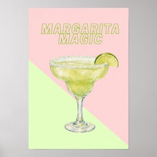 Margarita Magic Wandkunst Poster (Vorne)