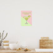 Margarita Magic Wandkunst Poster (Küche)